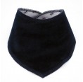 Absorbent Burp Cloth Eco Cotton & Plush dark blue reverse » bingabonga
