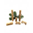 Olive Wood Christmas crib - puristic design » D.O.M.