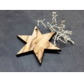 Small Star Olive Wood Ornament » D.O.M.