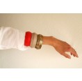 Fine Eco Bracelet in Red | Sundara Paper Art