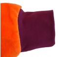 Orange/Aubergine Organic Hoodie Sweater for Kids » bingabonga