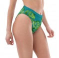 Monstera Recycled high-waisted Bikini Bottoms green/teal » earlyfish