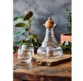 Glass Carafe Alladin 1.2 l Gemstones & Olive Wood Stopper » Nature's Design