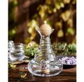 Glass Carafe Alladin 1.2 l Gemstones & Swiss Stone Pine Wood Stopper » Nature's Design