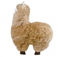 Alpaca Flake decorative figure, brown