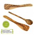 D.O.M. Olive Wood cooking spoon & spatula, engraving possible