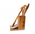 Olive wood kitchen utensils set "all.in" | D.O.M.