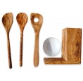 Olive wood kitchen helpers "all-in" » D.O.M. 