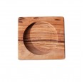 Olive Wood Coaster for Ankerkraut spice jars | D.O.M.