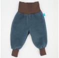 Fleece-Hose aus reiner Bio-Baumwolle Hellblau » bingabonga