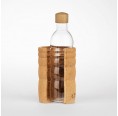 Lagoena Glass Bottle 0.7 l with natural cork shell by Nature's Design
