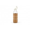 Nature’s Design THANK YOU Glass Bottle cork sleeve & nozzle lid