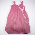Baby Summer Sleeping Bag Waffle Half-Linen Rose/Pink » nahtur-design
