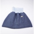 Winter Romper Bag Eco Fleece Loden Blue » nahtur-design
