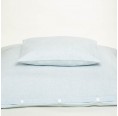 Baby & Kids Bedding, Organic Linen Light Blue » nahtur-design