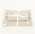 Eco-Friendly Linen Bedding Sets Natural for Baby & Toddler from nahtur-design