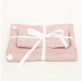 Eco-Friendly Linen Bedding Sets Rose for Baby & Toddler from nahtur-design