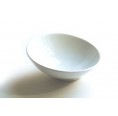 Shaving Mug of Porcelain, white, asymmetrical | Olivenholz erleben