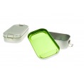 Green Lunch box CameleonPack tinplate | Tindobo