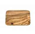 Durable Olive Wood Cutting Board 22 x 14 cm, rounded corners » D.O.M.