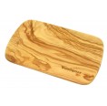 Olive Wood Cutting Board 22 x 14 cm, rounded corners, engraving possible » D.O.M.