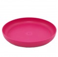 Plate from bioplastics, pink, by ajaa!