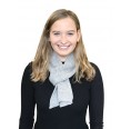 Alpaca Business Scarf, women & unisex knit scarves grey | Albwolle
