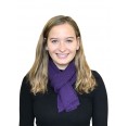 Purple Alpaca Business Scarf, women & unisex knit scarf | Albwolle