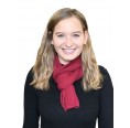Red Alpaca Business Scarf, women & unisex knit scarf | Albwolle