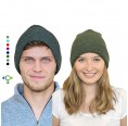 Green Alpaca Beanie, unisex eco wool hat | Albwolle