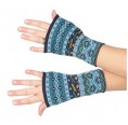 Arm Warmers Thea turquoise