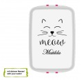 Bioplastic Lunchbox with your name - meow » Biodora