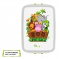 Bioplastic Lunchbox with your name - zoo » Biodora