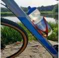 Biodora Bicycle Water Bottle Push & Pull made from bioplastic