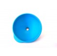 Funnel made from bioplastics, blue by Biodora
