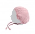 Baby Beanie without seam rose - organic cotton
