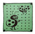 Baby Blanket Ladybird black-green – Organic Cotton | Sonnenstrick