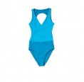 ECONYL® Bathing Suit V-Neck turquoise/blue » earlyfish