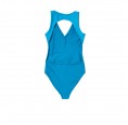 earlyfish one piece swimsuit V-Neck turquoise/blue ECONYL®