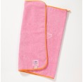 Pink Eco Bath Towel for children, cute fish | early fish