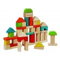 EverEarth 50-piece building blocks made of FSC wood