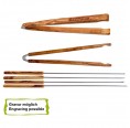 Sustainable BBQ Tools Set olive wood » D.O.M.