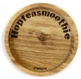 Hop smoothie - Solid Oak Wood Coaster » holzpost