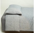 Blue Grey Organic Linen Bedding » nahtur-design