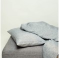 nahtur-design Organic Linen Bedding Blue-Grey