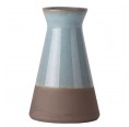 Grey/Turquoise Stoneware Ceramic Vase for Table Anne » Blumenfisch