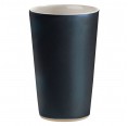 Black handleless Stoneware Mug Michael » Blumenfisch