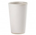 White handleless Stoneware Mug Michael » Blumenfisch