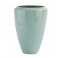 Big turquoise Stoneware Ceramic Vase Acelya » Blumenfisch