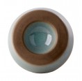 Grey/Turquoise Stoneware Egg Cups Olaf » Blumenfisch